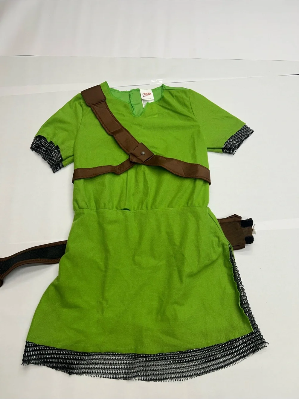 Disguise Legend of Zelda Link Classic Costume Tunic & Belt Kids Large 10-12